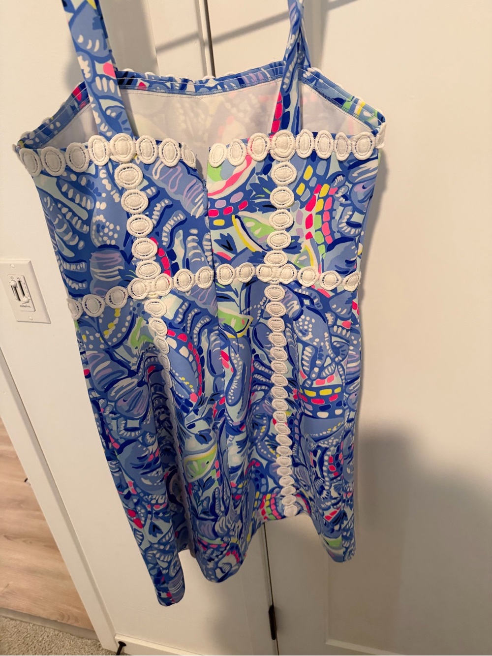 Lilly Pulitzer Blue Multicolor Mini Dress - Picture 2 of 3